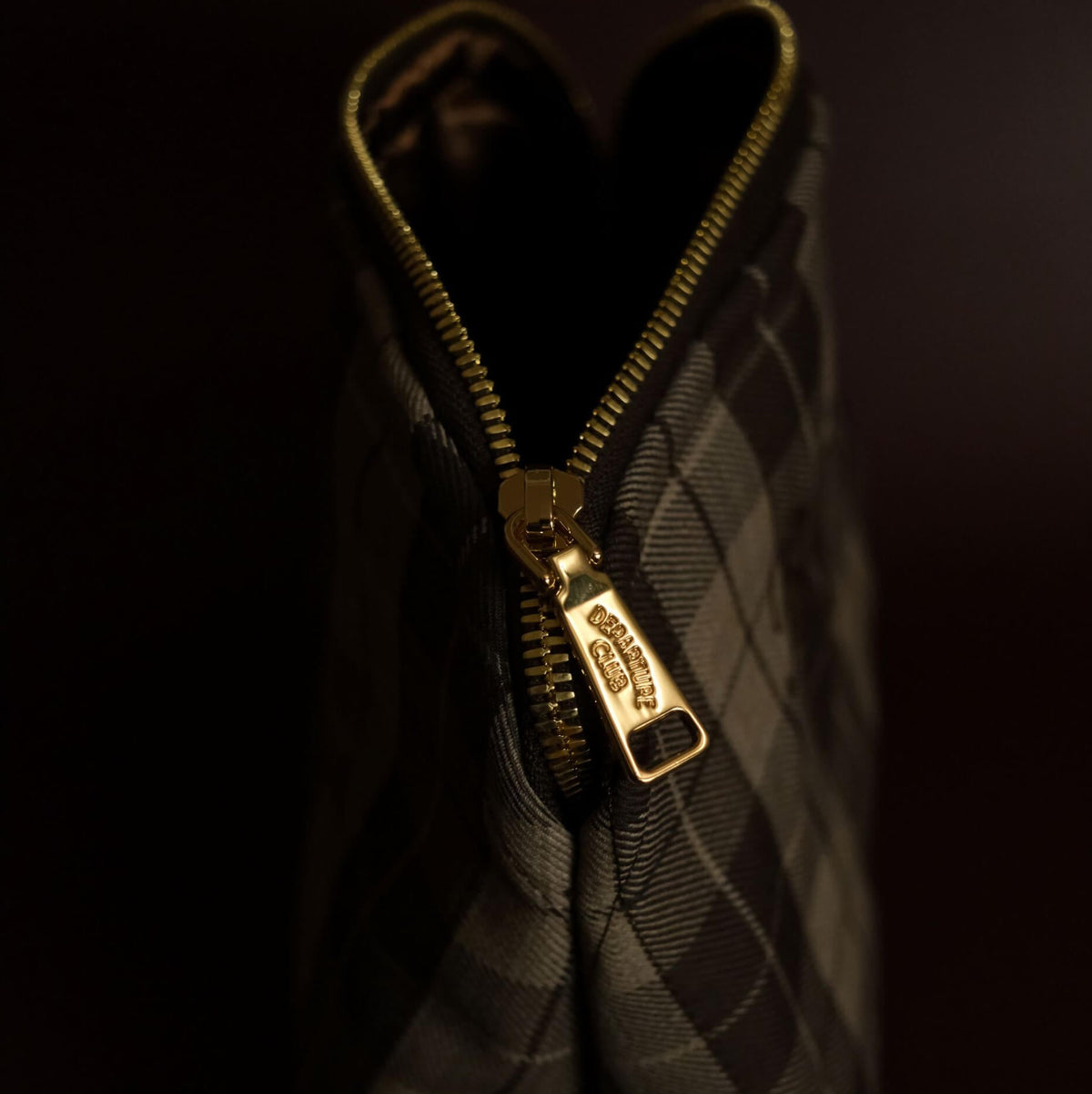 Bonjour plaid travel zip