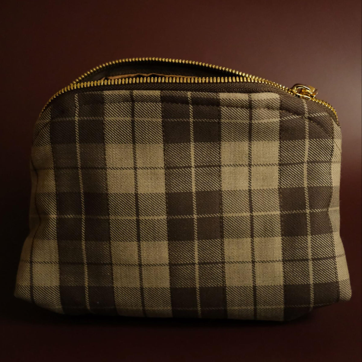 Bonjour plaid travel zip