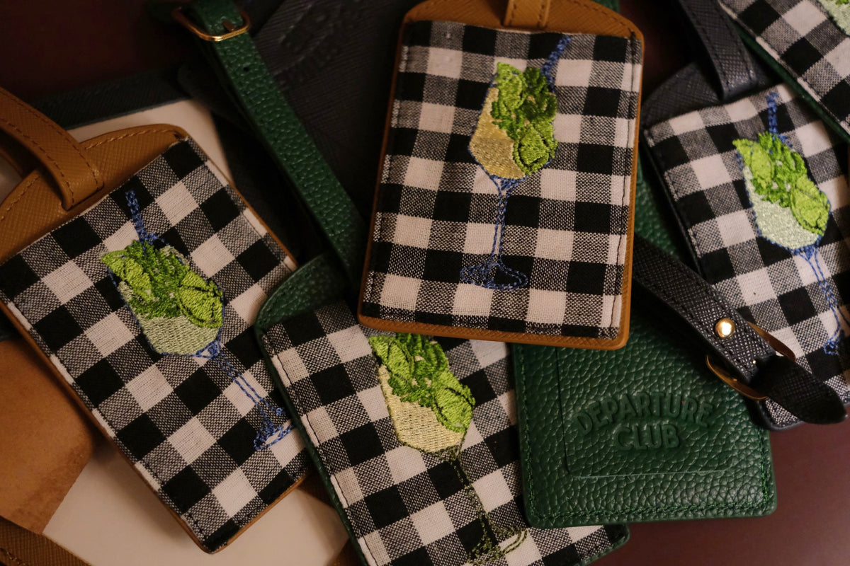 Aperitivo luggage tag